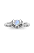 Moon Goddess • Moonstone Ring (Various Sizes)
