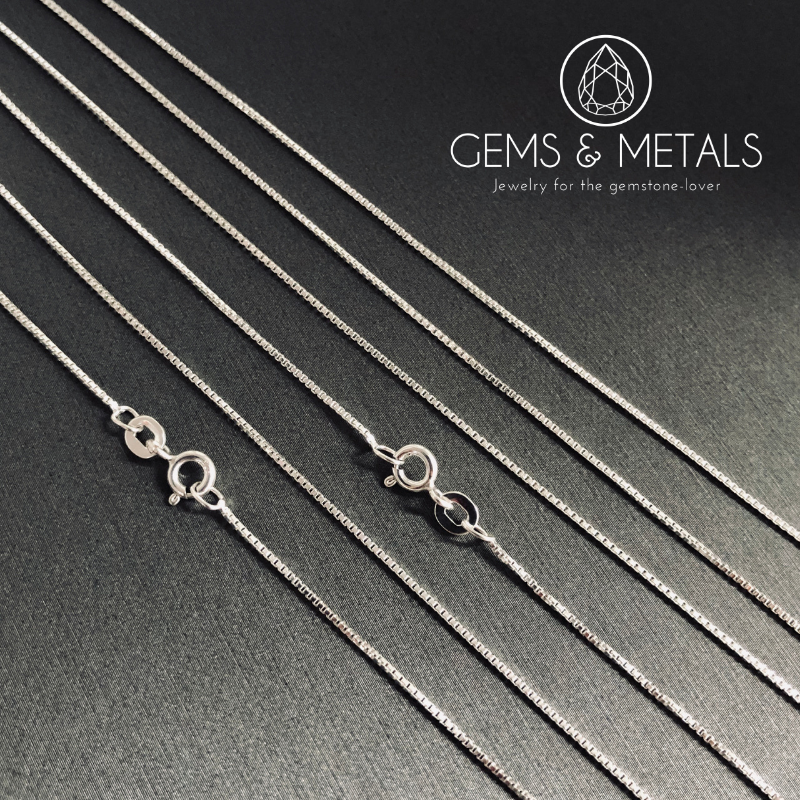Sterling Silver | Cube Chain