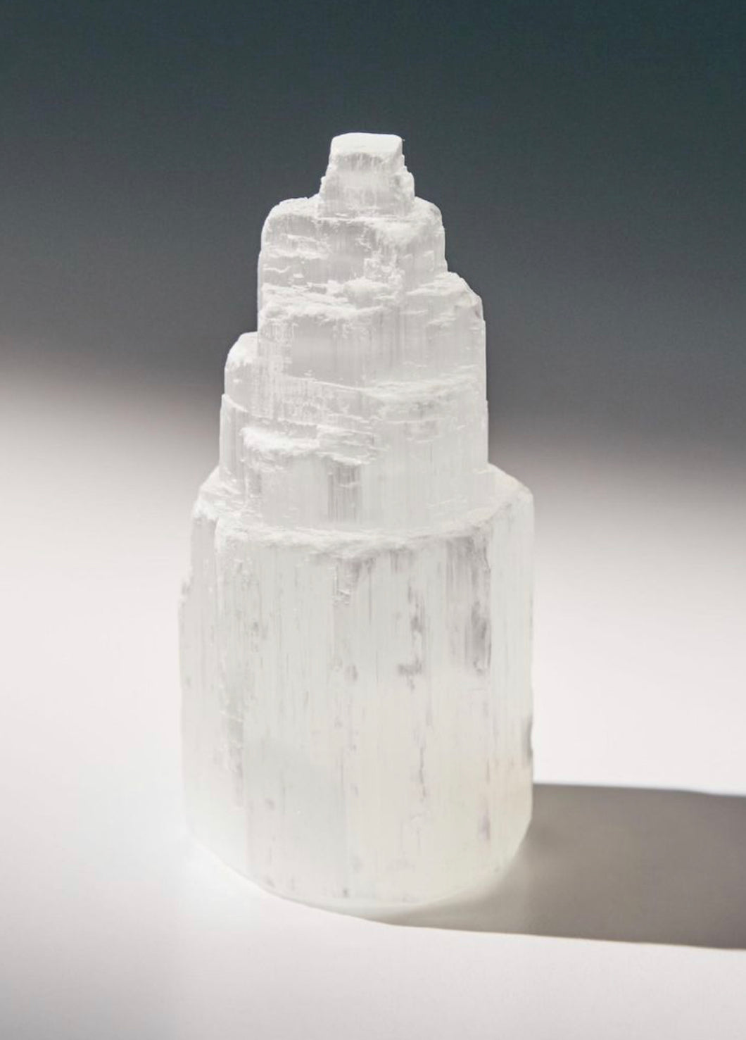 Selenite Tower Crystal, Small