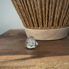 Laughing Buddha Crystal Quartz Ring | Adj. Size