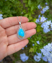 Tyrone Turquoise Pendant | Luxe dotted pattern design
