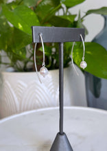 Half Moon Dangle Earrings | Cultured Pearls