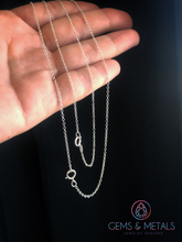 Sterling Silver | VERY FINE Round Cable Chain for tiny/small pendants