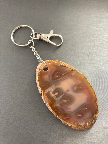 Agate Keychains • Honey