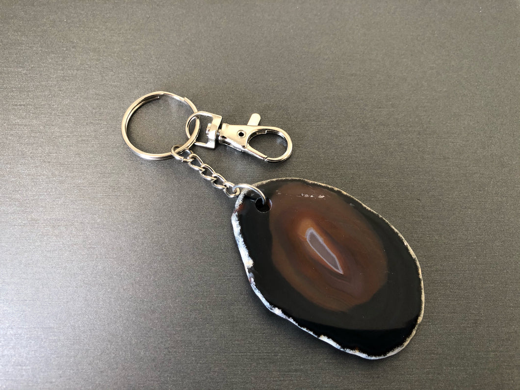 Agate Keychains • Cocoa