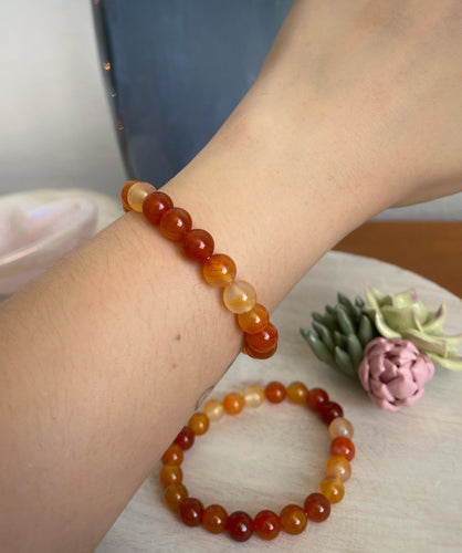 Carnelian Bracelet | Stretchable